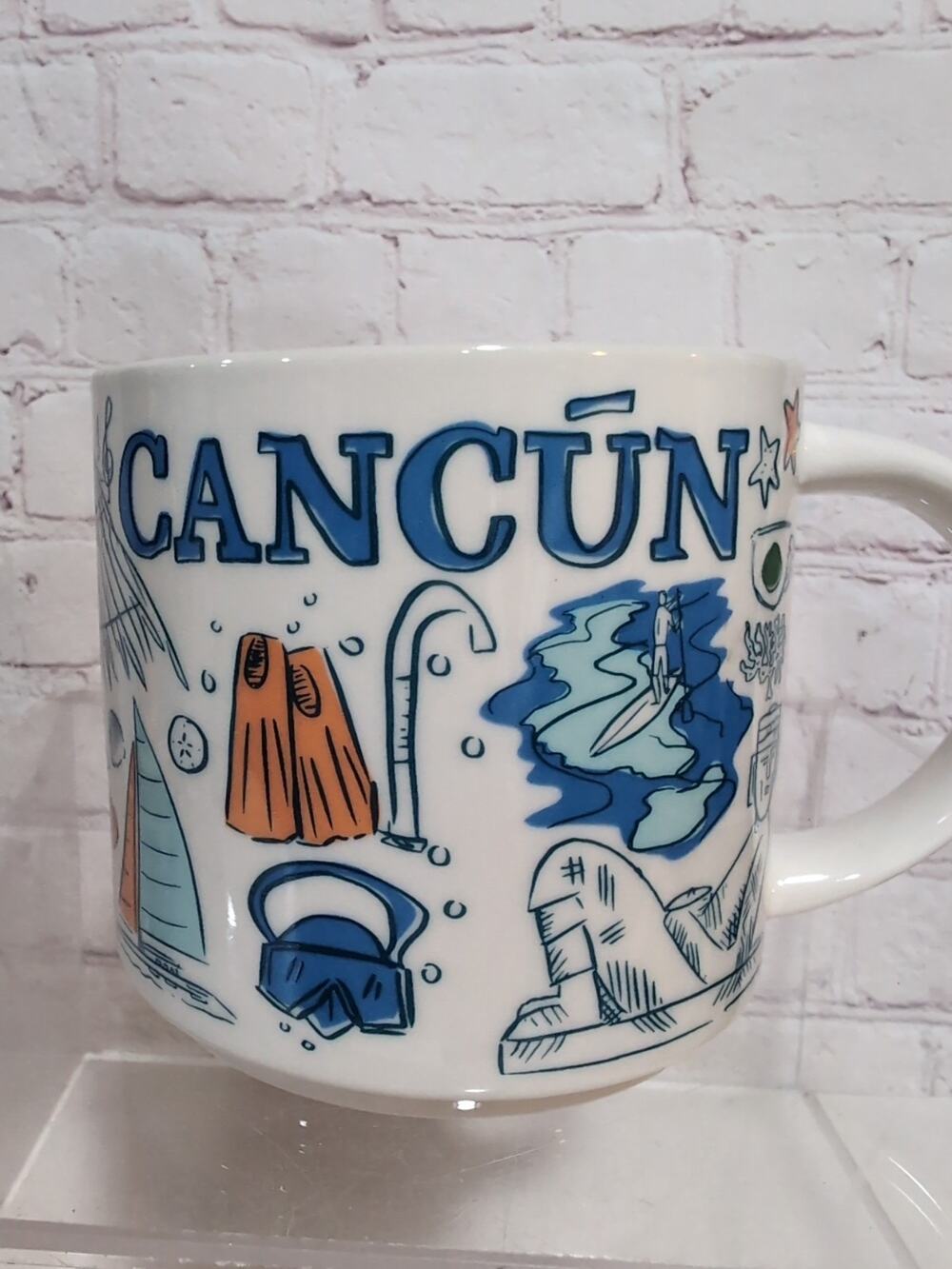 Starbucks Cancun Been There Series Collectible Mug Mexico 14oz NWOT 2019